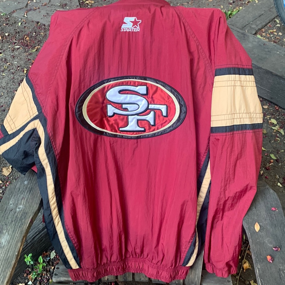 San Francisco 49ers Vintage Starter Zip Up Jacket